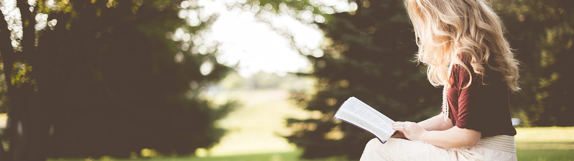 Estudiando en parque